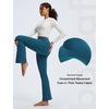 image:imagebaleaf Womens Fleece Lined Leggings with 4 Pockets Thermal Insulated PantsBlue