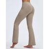 image:imagebaleaf Womens Fleece Lined Leggings with 4 Pockets Thermal Insulated PantsKhaki