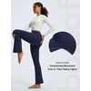 image:imagebaleaf Womens Fleece Lined Leggings with 4 Pockets Thermal Insulated PantsNavy Blue