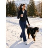 image:imagebaleaf Womens Fleece Lined Leggings with 4 Pockets Thermal Insulated PantsNavy Blue