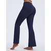 image:imagebaleaf Womens Fleece Lined Leggings with 4 Pockets Thermal Insulated PantsNavy Blue