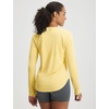image:imagebaleaf Womens UPF 50 Sun Shirt Long Sleeve V Neck Outdoor  Lightweight UV Protection Quick Dry Breathable Moisture Wicking Ideal for Hiking Running Gym and Daily ActivitiesYellow