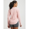 image:imagebaleaf Womens UPF 50 Sun Shirt Long Sleeve V Neck Outdoor  Lightweight UV Protection Quick Dry Breathable Moisture Wicking Ideal for Hiking Running Gym and Daily ActivitiesLight Pink