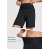 image:imagebaleaf Womens 7 Quick Dry Swim Board Shorts with Liner Black XS