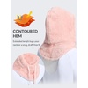image:imagebaleaf Cold Weather Ski Mask for Women Sherpa Hood BalaclavaLight Pink