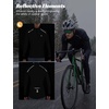image:imagebaleaf Mens Cycling Jacket Winter Running Water Resistant PackableBlack