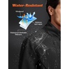 image:imagebaleaf Mens Cycling Jacket Winter Running Water Resistant PackableBlack