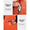image:imagebaleaf Mens Cycling Jacket Winter Running Water Resistant PackableOrange