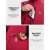 image:imagebaleaf Mens Cycling Jacket Winter Running Water Resistant PackableRed