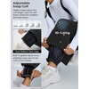 image:imagebaleaf Waterproof Snow Pants Womens Insulated Ski BibsBlack
