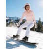 image:imagebaleaf Waterproof Snow Pants Womens Insulated Ski BibsWhite