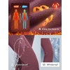 image:imagebaleaf Waterproof Snow Pants Womens Insulated Ski BibsWine Red