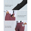 image:imagebaleaf Waterproof Snow Pants Womens Insulated Ski BibsWine Red