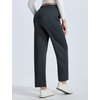image:imagebaleaf Womens Fleece Lined Pants Water Resistant Thermal Warm Pants WinterDark Gray