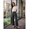 image:imagebaleaf Womens Fleece Lined Pants Water Resistant Thermal Warm Pants WinterDark Gray