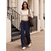 image:imagebaleaf Womens Fleece Lined Pants Water Resistant Thermal Warm Pants WinterNavy Blue