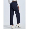 image:imagebaleaf Womens Fleece Lined Pants Water Resistant Thermal Warm Pants WinterNavy Blue