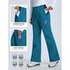 image:imagebaleaf Womens Snow Softshell Pants for Winter SkiingBlue