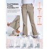 image:imagebaleaf Womens Snow Softshell Pants for Winter SkiingKhaki
