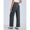 image:imagebaleaf Womens Track Pants Straight Leg Soft SweatpantsDark Gray