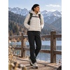 image:imagebaleaf Womens Winter Softshell Pants Fleece Lined Snow PantsBlack