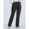 image:imagebaleaf Womens Winter Softshell Pants Fleece Lined Snow PantsBlack