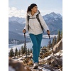 image:imagebaleaf Womens Winter Softshell Pants Fleece Lined Snow PantsBlue