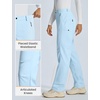 image:imagebaleaf Womens Winter Softshell Pants Fleece Lined Snow PantsCool Blue