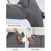 image:imagebaleaf Womens Winter Softshell Pants Fleece Lined Snow PantsDark Gray