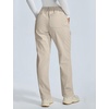 image:imagebaleaf Womens Winter Softshell Pants Fleece Lined Snow PantsKhaki