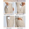 image:imagebaleaf Womens Winter Softshell Pants Fleece Lined Snow PantsKhaki