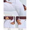 image:imagebaleaf Womens Winter Softshell Pants Fleece Lined Snow PantsWhite