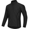 image:imagebaleaf Mens Cycling Jacket Winter Running Water Resistant PackableBlack