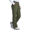 image:imagebaleaf Womens Snow Softshell Pants for Winter SkiingArmy Green