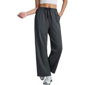 image:imagebaleaf Womens Track Pants Straight Leg Soft SweatpantsDark Gray