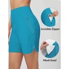 image:imagebaleaf Womens 357 Swim Shorts High Waisted Board Quick Dry PocketAqua Blue