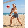 image:imagebaleaf Womens 357 Swim Shorts High Waisted Board Quick Dry PocketDark Gray