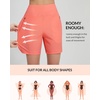 image:imagebaleaf Womens 357 Swim Shorts High Waisted Board Quick Dry PocketPink