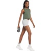 image:imagebaleaf Workout Tops for Womens Crop Athletic Gym Yoga Tank TopsArmy Green