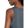 image:imagebaleaf Workout Tops for Womens Crop Athletic Gym Yoga Tank TopsHeather Navy
