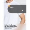 image:imagebaleaf Mens Running Shirts Quick Dry Workout Athletic TShirtA002white