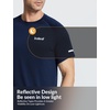 image:imagebaleaf Mens Running Shirts Quick Dry Workout Athletic TShirtA004navy