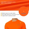 image:imagebaleaf Mens Running Shirts Quick Dry Workout Athletic TShirtA005fluorescent Orange