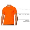 image:imagebaleaf Mens Running Shirts Quick Dry Workout Athletic TShirtA005fluorescent Orange