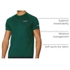 image:imagebaleaf Mens Running Shirts Quick Dry Workout Athletic TShirtA011blackish Green