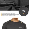 image:imagebaleaf Mens Running Shirts Quick Dry Workout Athletic TShirtA014heather Black