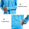 image:imagebaleaf Mens UPF 50 Sun Hoodie Fishing with Face Mask Lightweight02blue