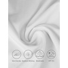 image:imagebaleaf Mens UPF 50 Sun Hoodie Fishing with Face Mask Lightweight03white