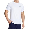image:imagebaleaf Mens Running Shirts Quick Dry Workout Athletic TShirtA002white