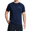 image:imagebaleaf Mens Running Shirts Quick Dry Workout Athletic TShirtA004navy